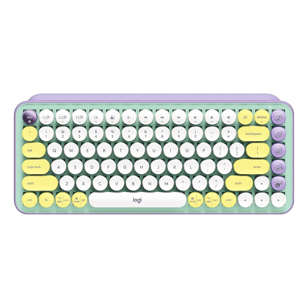 Logitech POP Keys Mechanical Wireless Keyboard - Daydream Mint