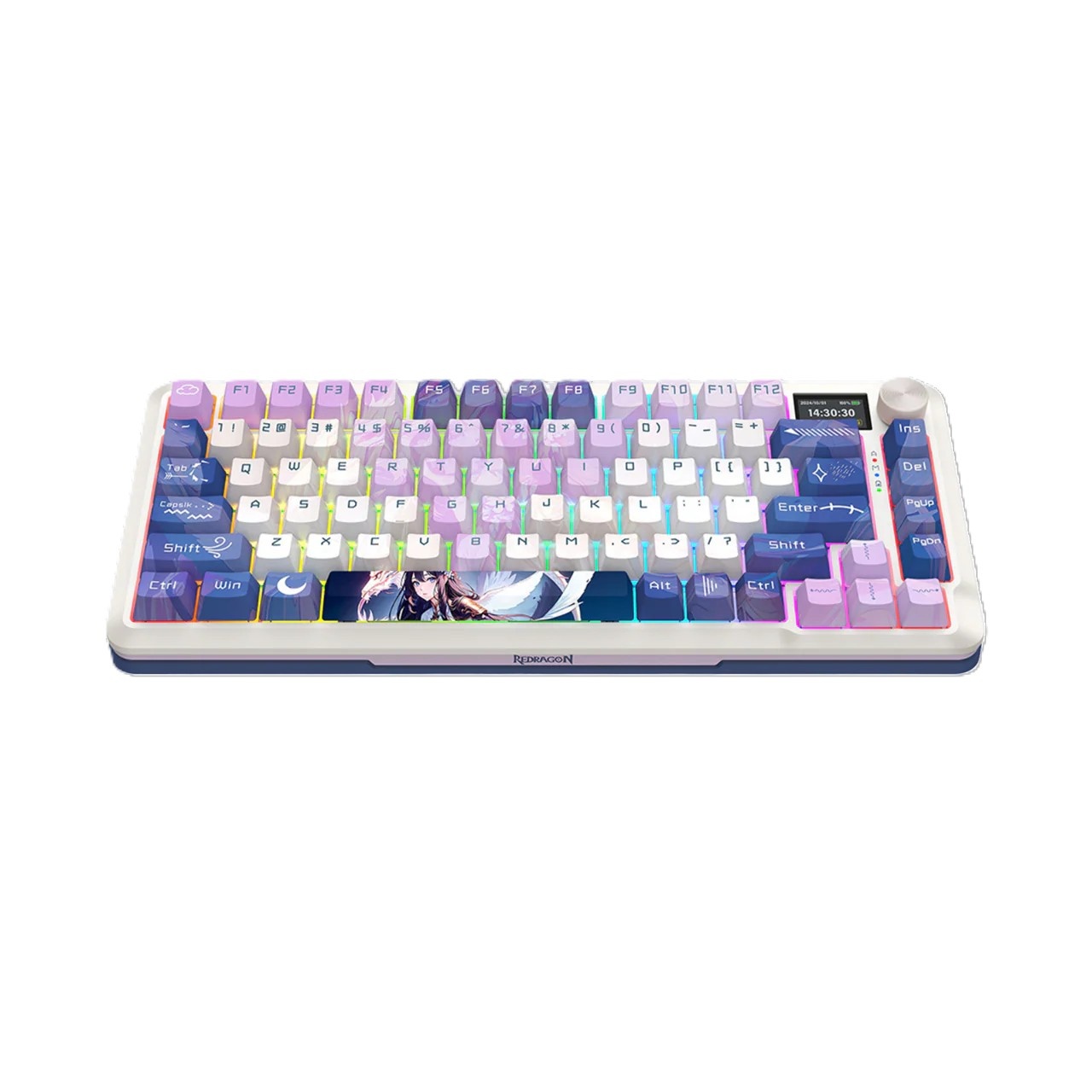 Redragon K708AK RGB Pro Art Flekat Wireless Keyboard