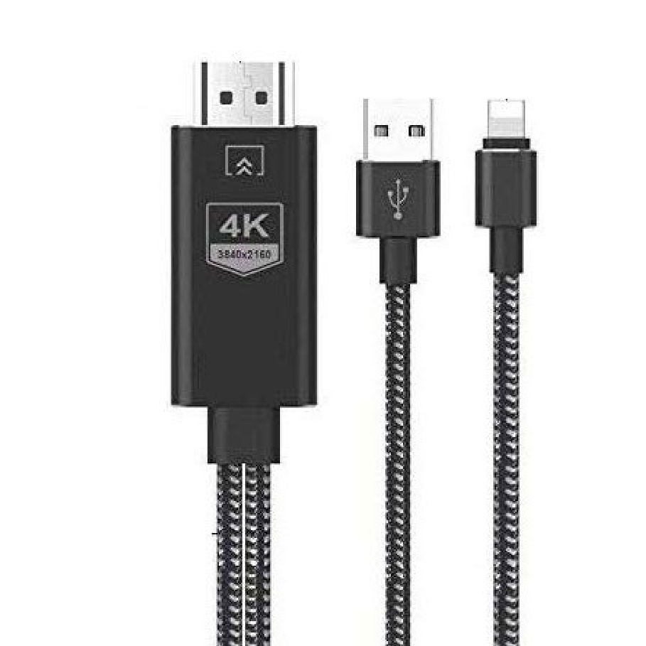 محول Onten من HDMI إلى iPhone بدقة 4K OTN7519 – 1.8 متر