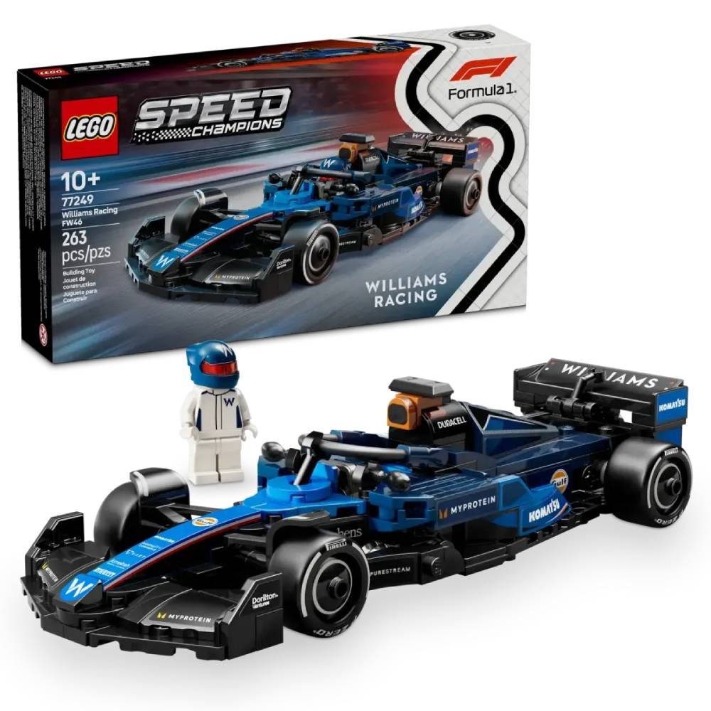 مجموعة سيارات سباق ليجو سبيد تشامبيونز ويليامز ريسينغ FW46 F1 (77249)