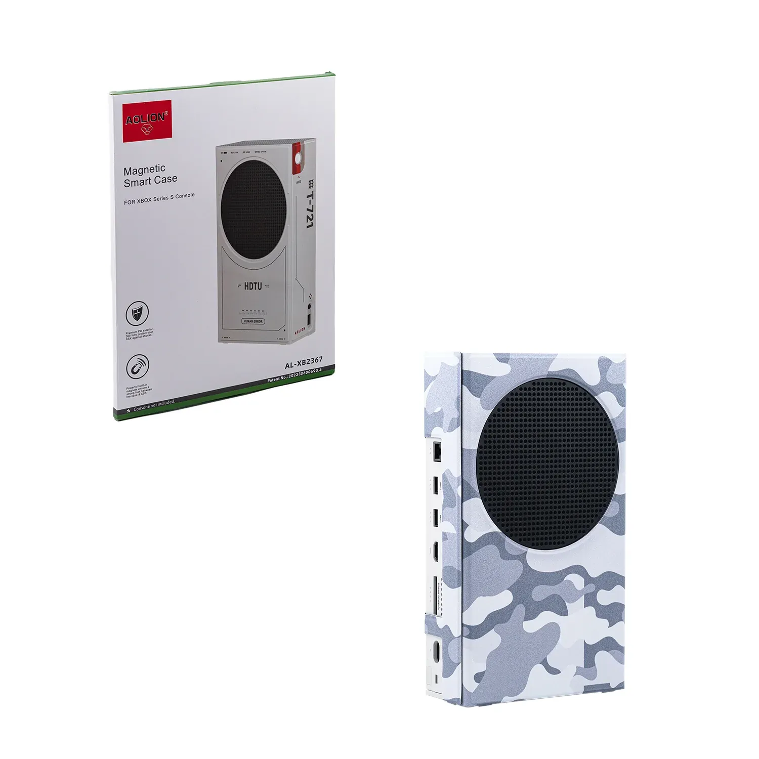 Aolion Magnetic Smart Case White Camo For Xbox Serise S 