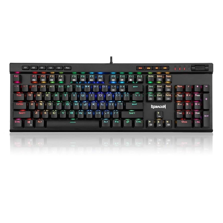 Redragon K580 VATA RGB LED Backlit Mechanical Gaming Keyboard
