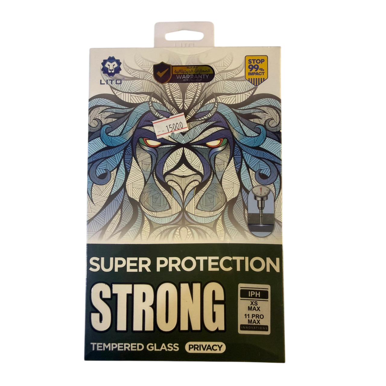 LITO Privacy Strong Glass Super Screen Protector (iPhone XS Max / 11 Pro Max)