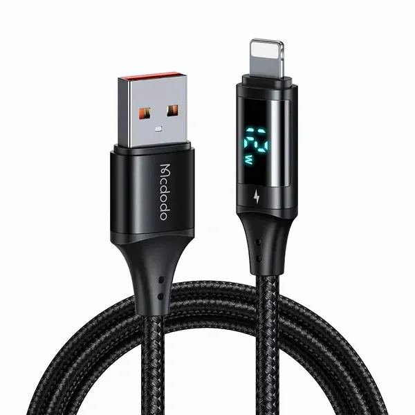 McDodo Cable USB to Lightning CA-106 1060 - Black - 1.2m