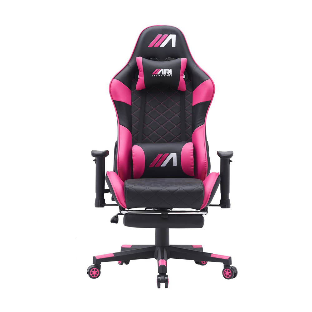 Gaming Chair AG01 - Black & Pink