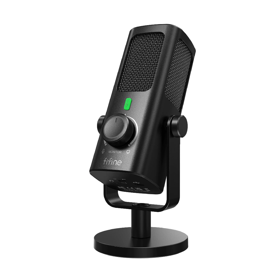 ميكروفون فايفين AmpliTank Profile3 مكثف يعمل بمنفذ USB مع إضاءة RGB