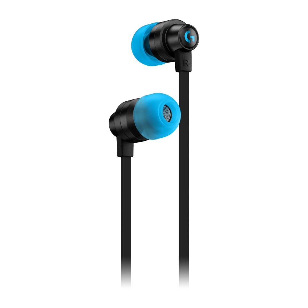 سماعات ألعاب سلكية Logitech G333 - أسود وأزرق