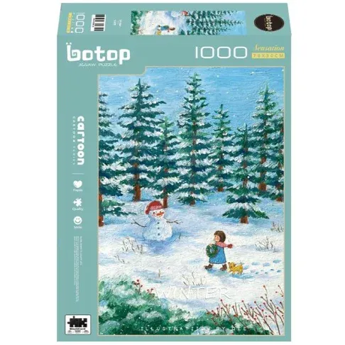 1000pcs Botop Puzzle Winter - 70*50cm