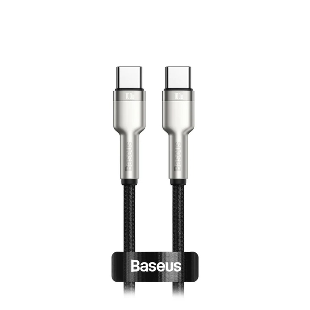 baseus cable type c to type c cafule series metal data cable  100w
