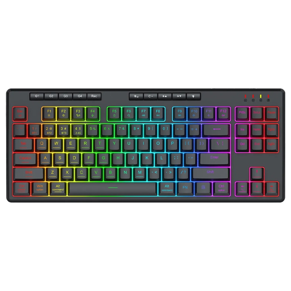 Redragon SHIVA K516 PRO 87 Keys TKL 3-Mode Mechanical Gaming Keyboard