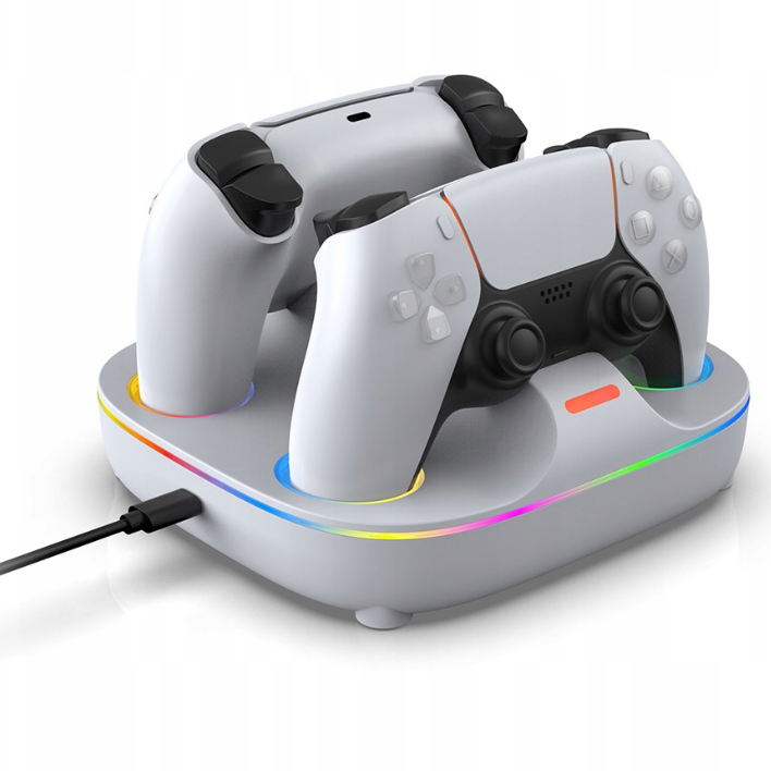 Charger Docking Station for 2 PS5 DualSense / Edge RGB Pads