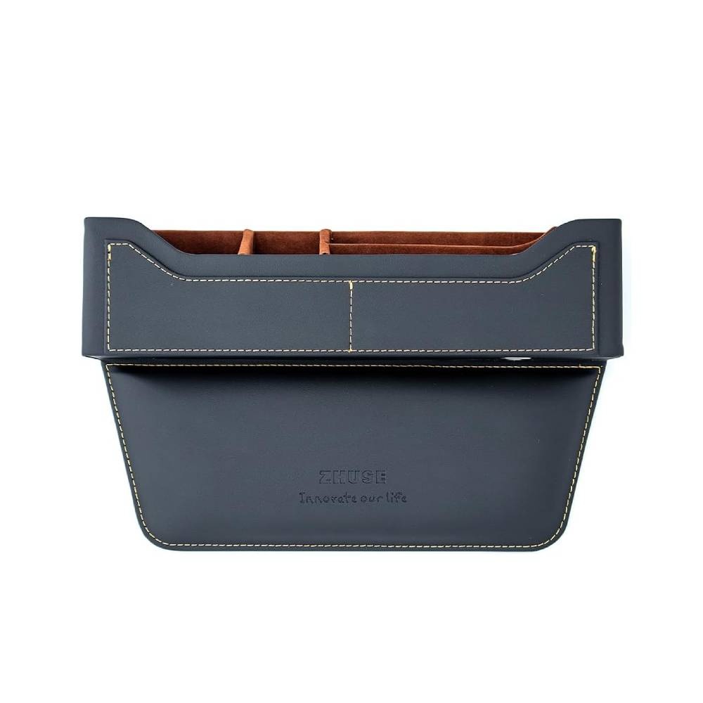 Zhuse Car Seat Seam Storage Box - Black