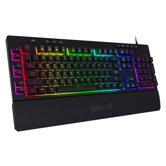 Redragon K512 Shiva RGB Backlit Membrane Gaming Keyboard
