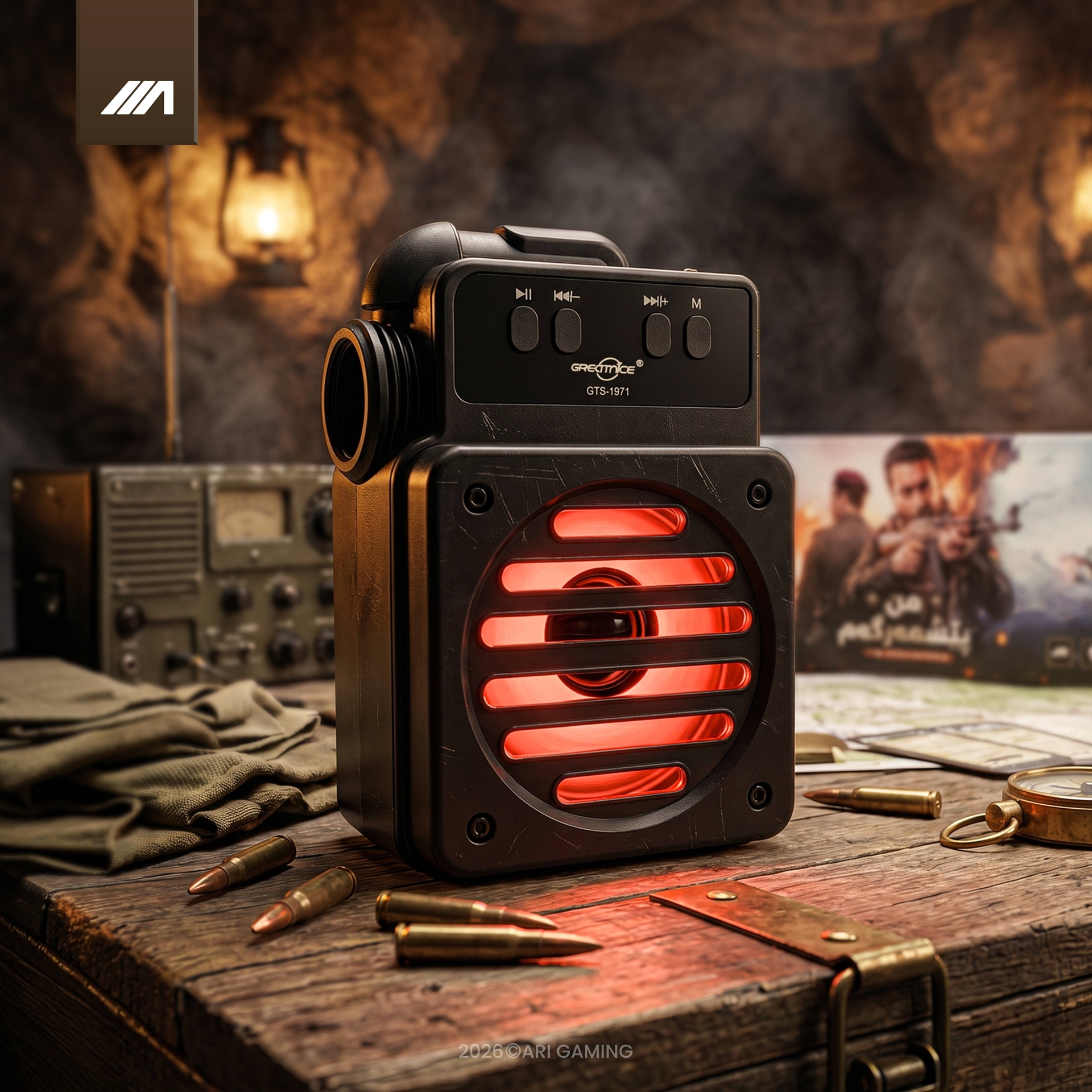 GTS-1971 Portable Bluetooth Speaker