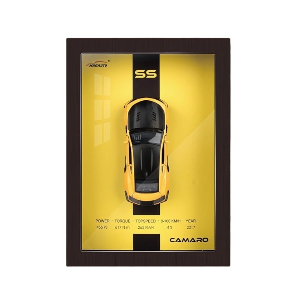 3D Car Frame Wall CAMARO SS