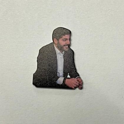 Edris barzani Metal Sticker