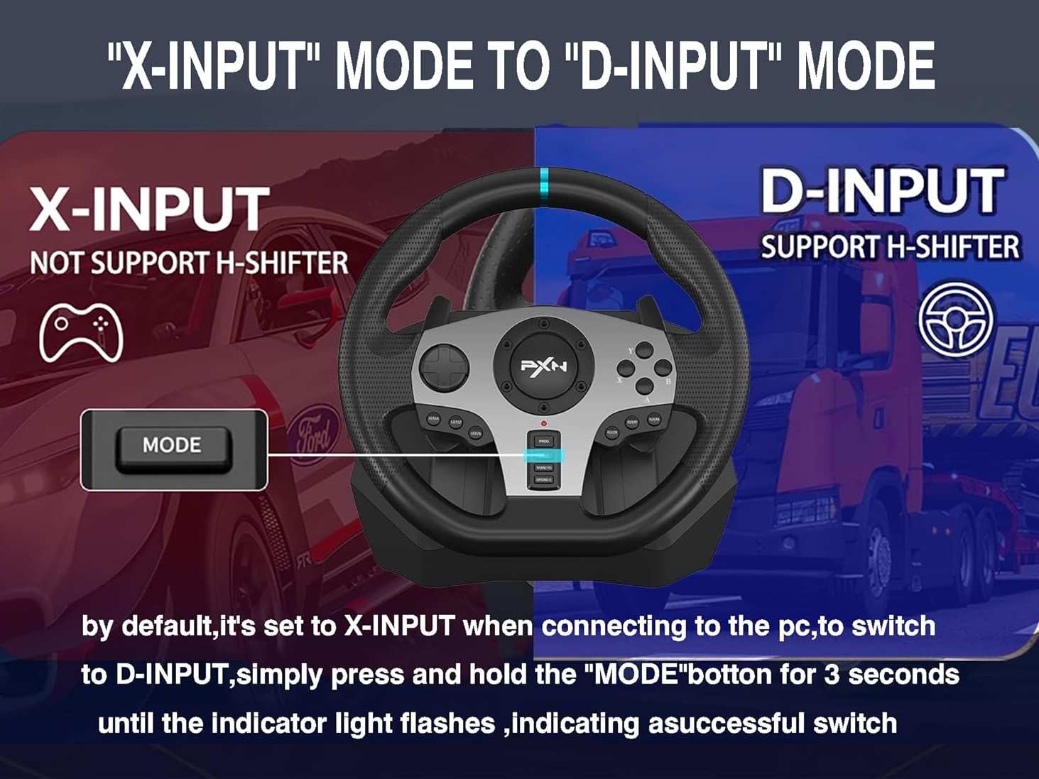 PXN V9 Gaming Racing Wheel | Ari Gaming