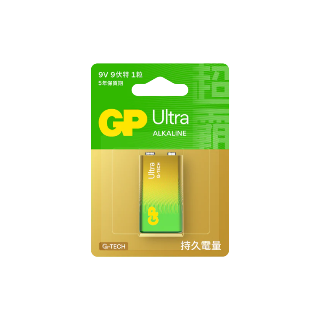 بطارية GP Ultra Alkaline 9V