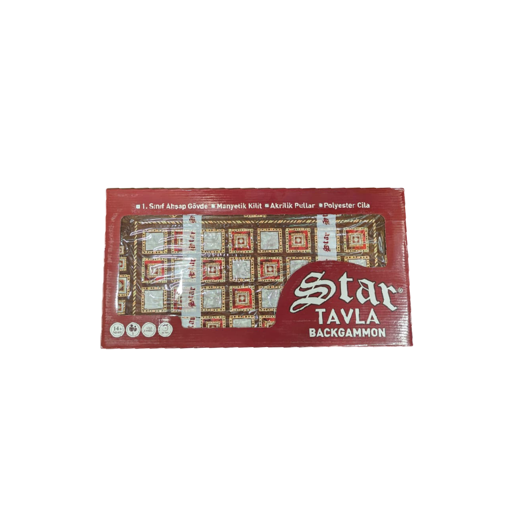 Star Tavla Backgammon Set