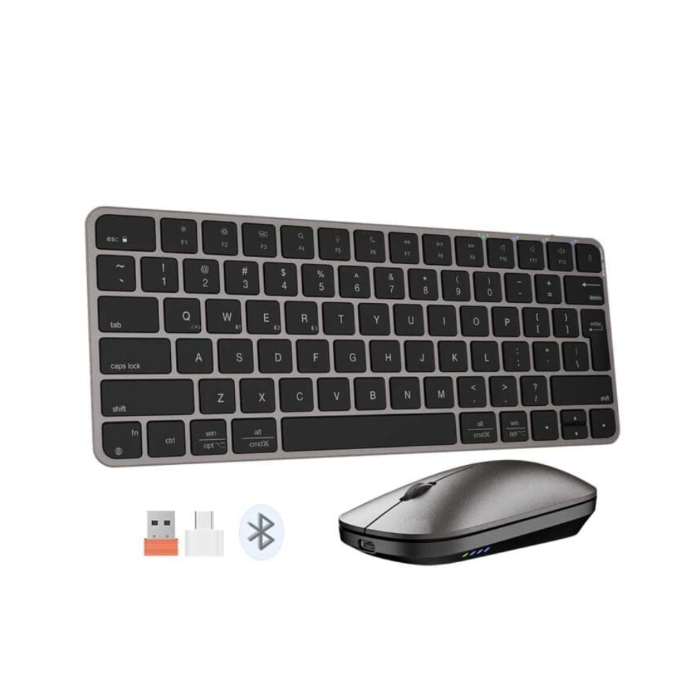 iKey C210 MW BT Wireless Keyboard & Mouse Combo – Black