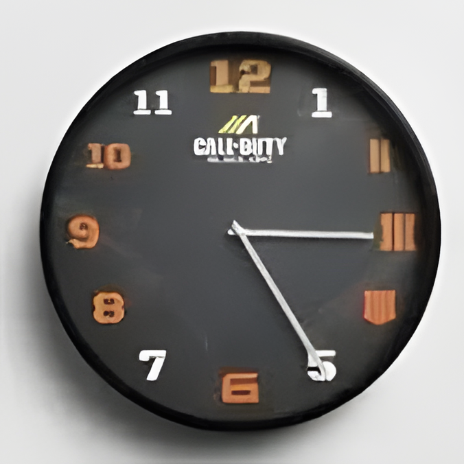 Gaming Wall Clock Black Ops 6
