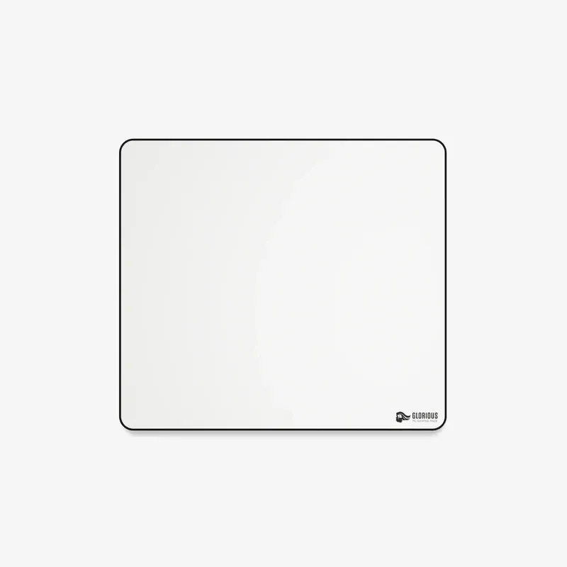 ماوس پادی قوماشی درووستکراو XL 16 x 18 قورس - سپی (GW-HXL)