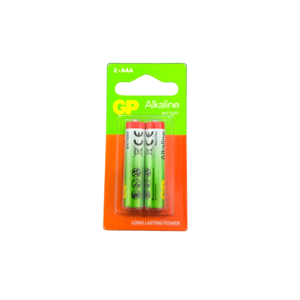 بطاريات GP96 Alkaline AAA – قطعتان