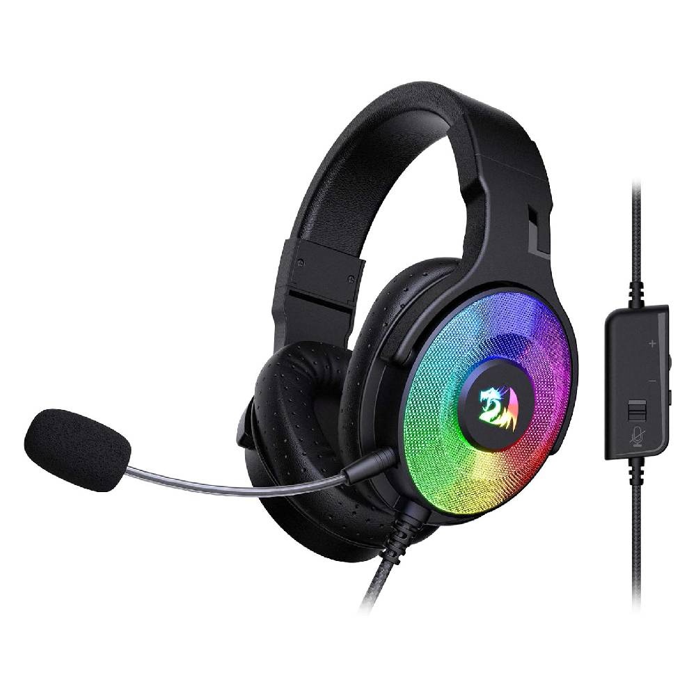 Redragon Pandora 2 H350 RGB Wired Gaming Headset - Black