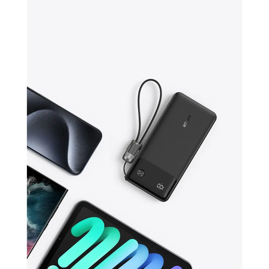Anker Power Bank A1388 | 10000mAh 22.5W  Black | Ari Gaming