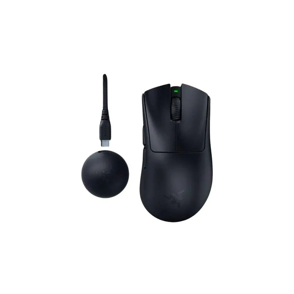 RAZER DeathAdder V4 Pro Wireless Optical Gaming Mouse - Black 