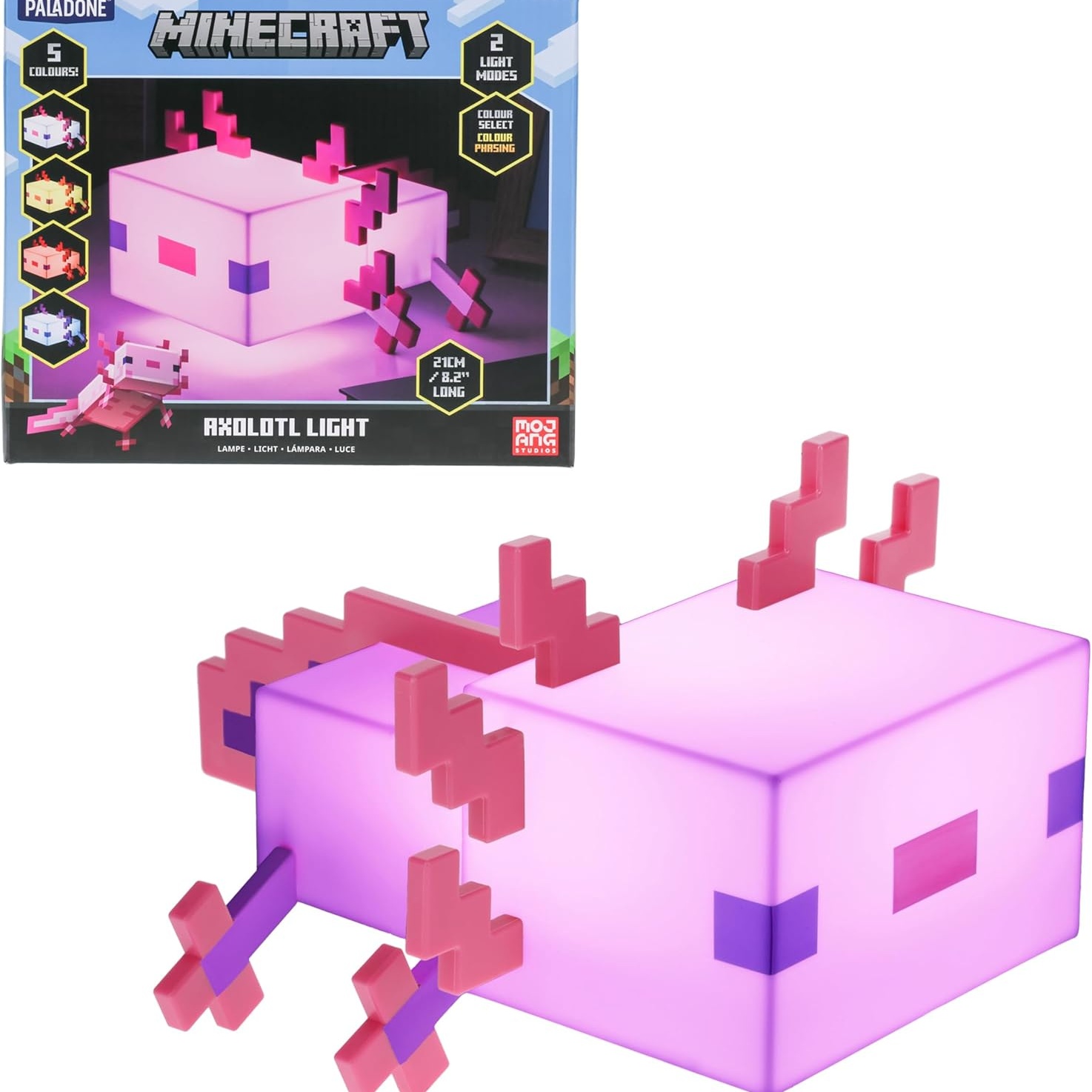 Paladone Minecraft Axolotl Light