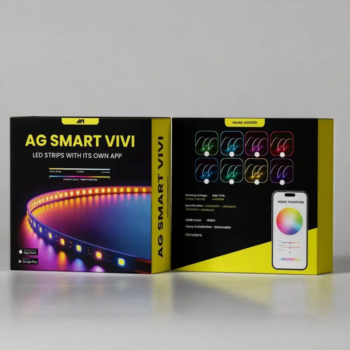 AG Smart Vivi RGB LED Strip Light - 5 Meters