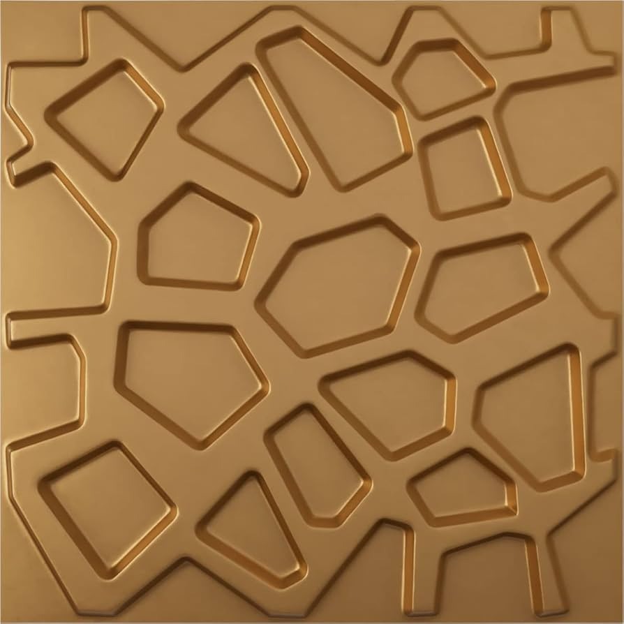 3d Wall Panels Champagne Gold D067