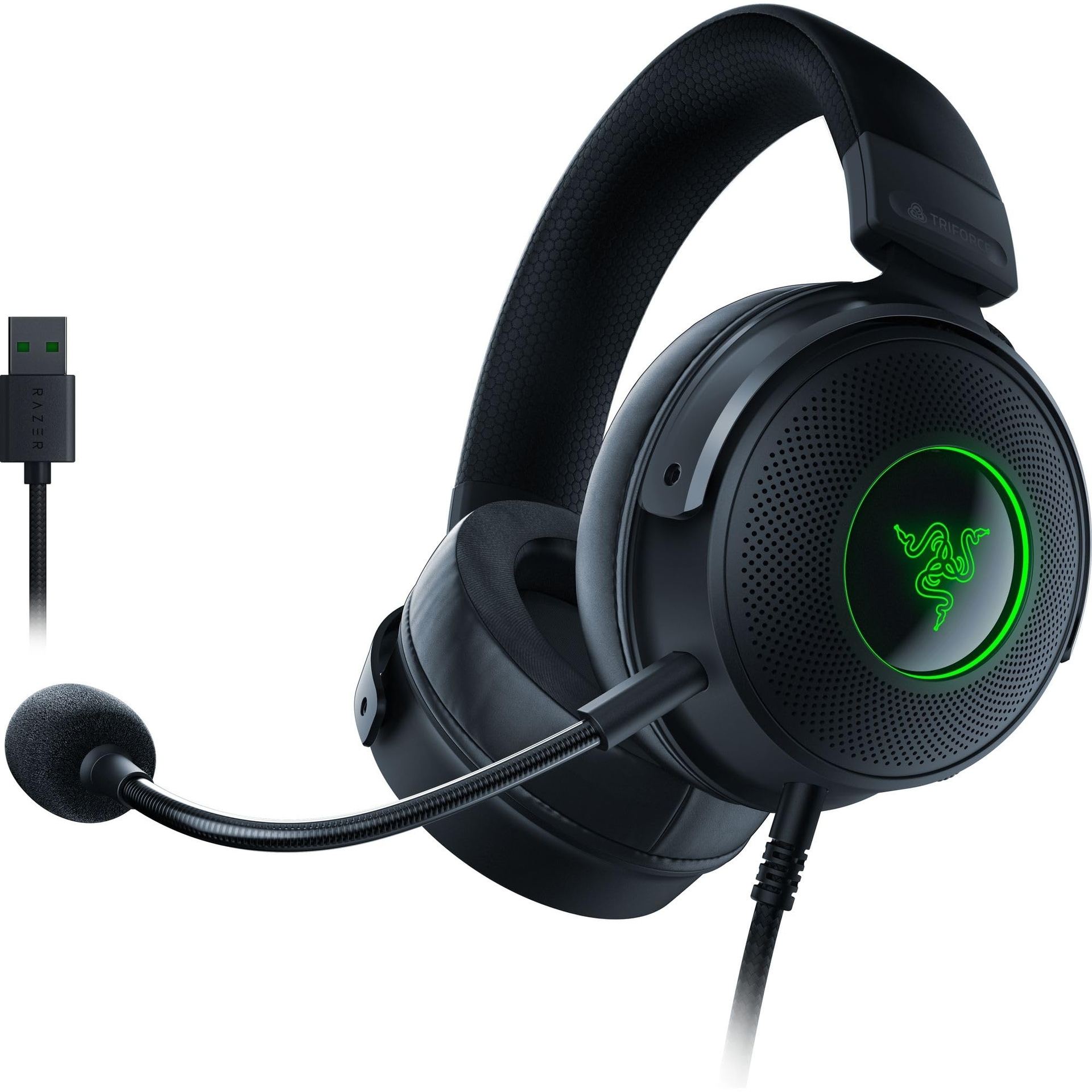 Razer Kraken V3 Wired USB Gaming Headset - Black