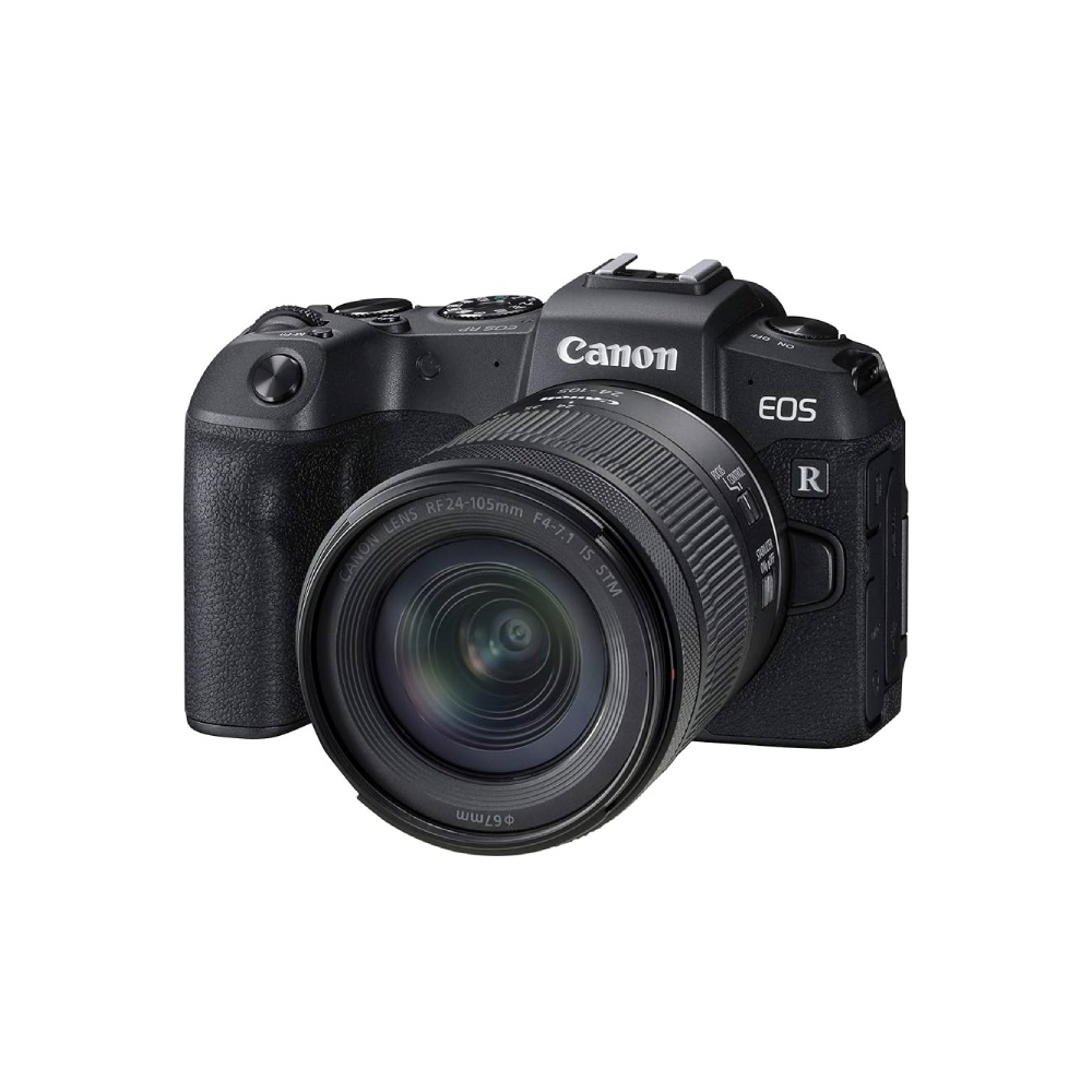 كاميرا Canon EOS RP بدون مرآة ذات إطار كامل وعدسة قابلة للتبديل + مجموعة عدسات RF24-105mm F4-7.1 is STM