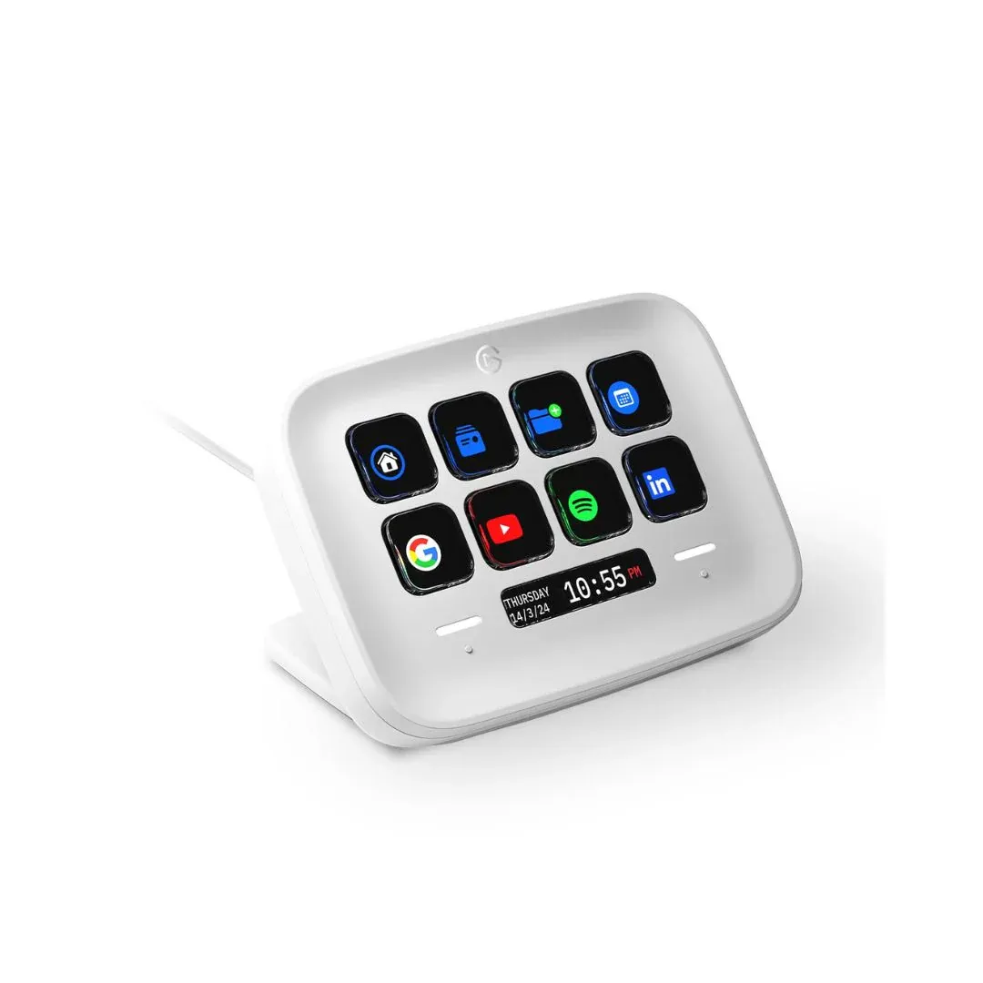 Elgato Stream Deck Neo – 8 کلیلی تایبەتمەند لەگەڵ کۆنتڕۆڵی داینامیکی