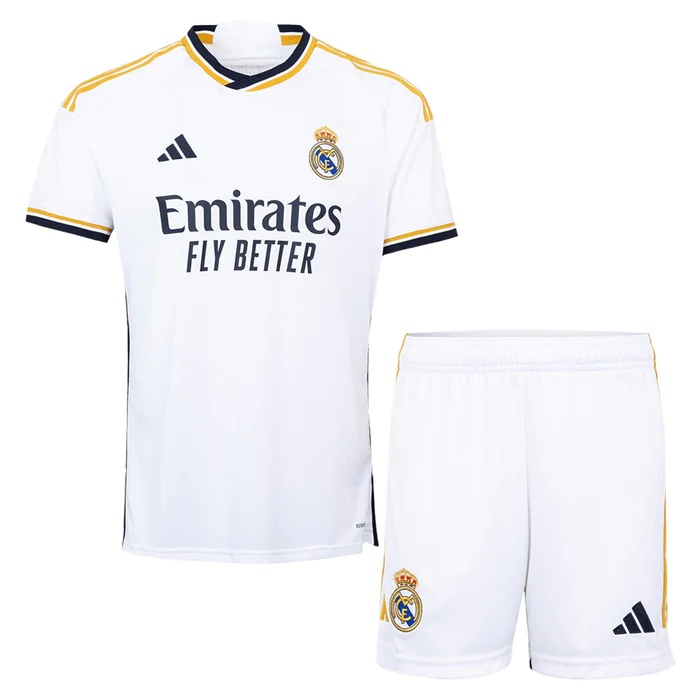 T-Shirt Real Madrid New with Shorts White L