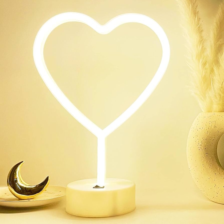 LED MODELING LAMP HEART