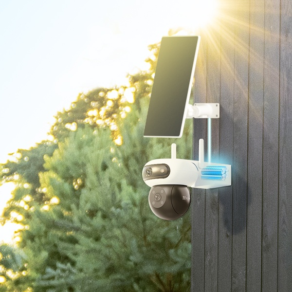 EZVIZ CB90 Dual Kit Dual-Lens + Solar Panel 8W2K⁺ & 2K⁺ Dual-Lens