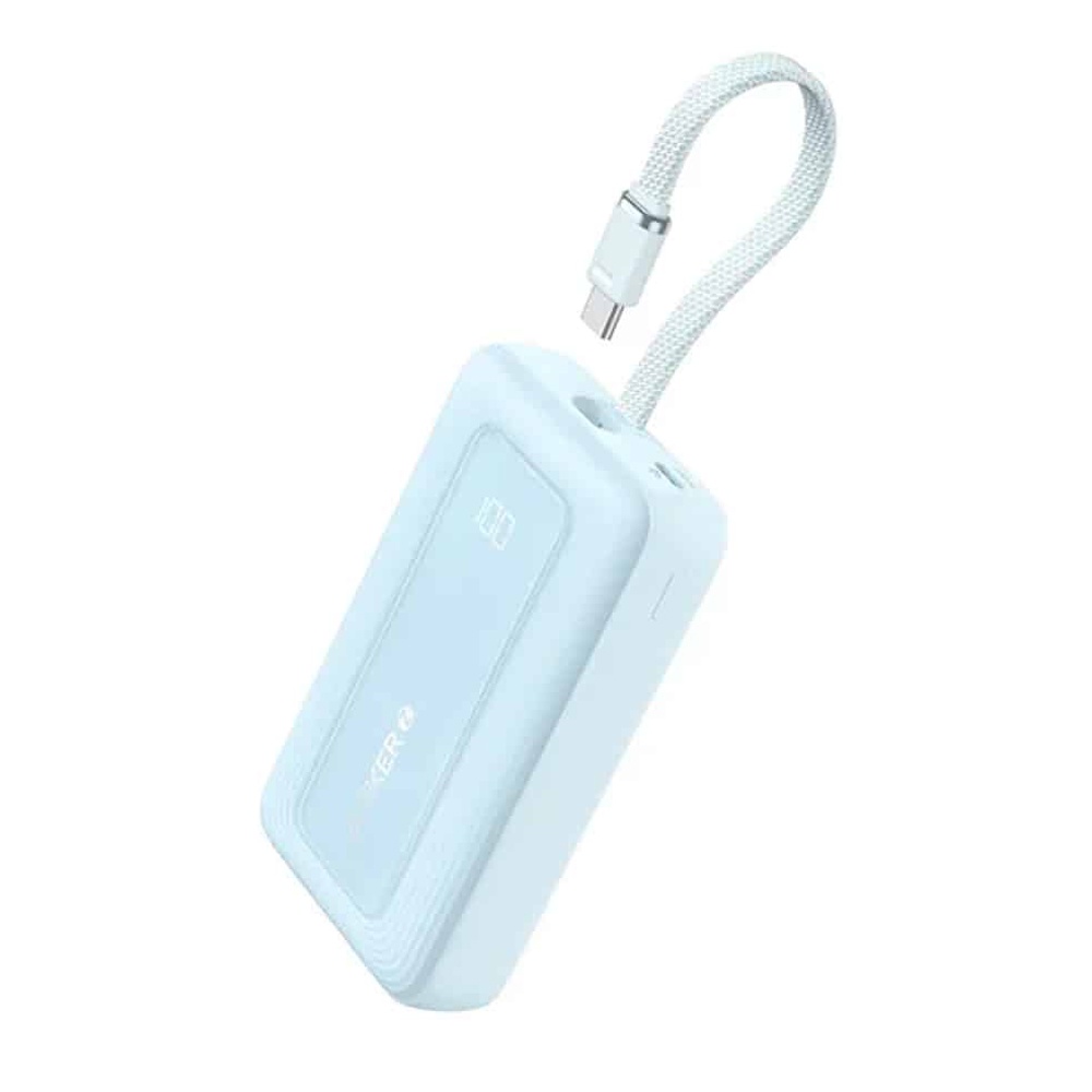 بنك الطاقة أنكر زولو A1688 | 10000 مللي أمبير 30 واط (منافذ USB-C و USB-A) - أزرق