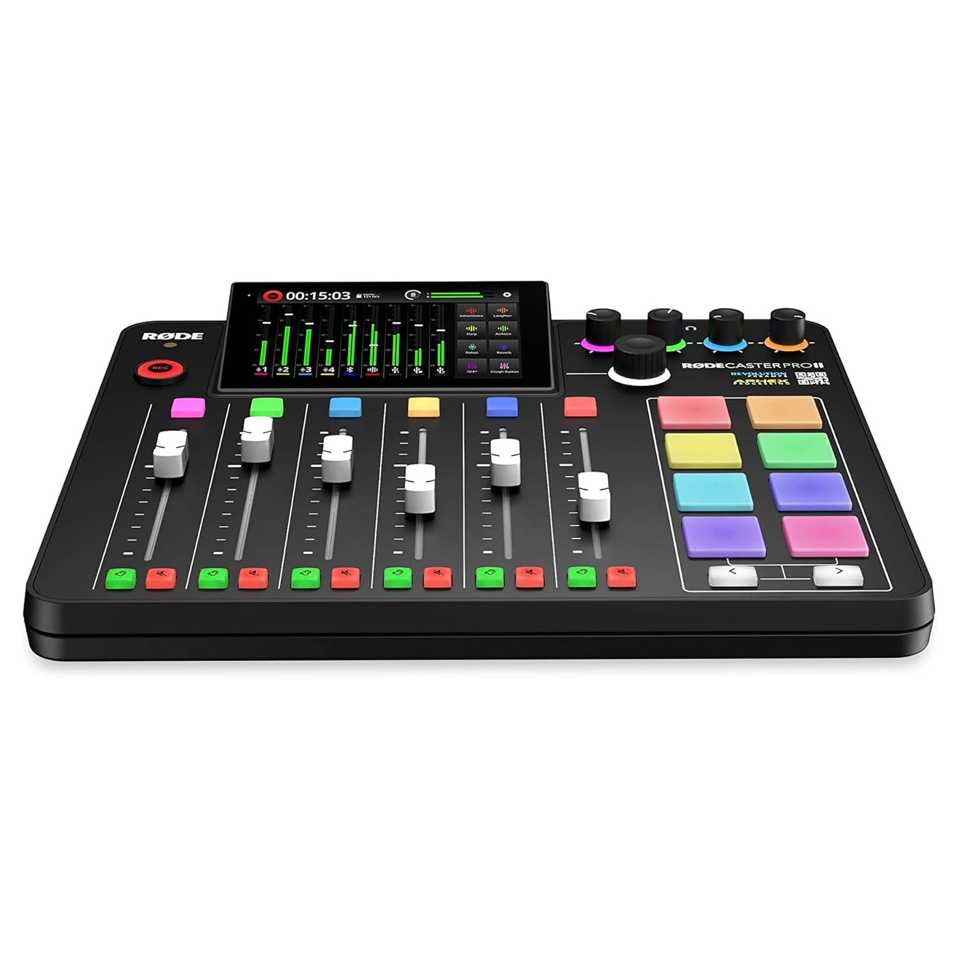 RØDE RØDECaster Pro II Integrated Audio Production Studio – Black