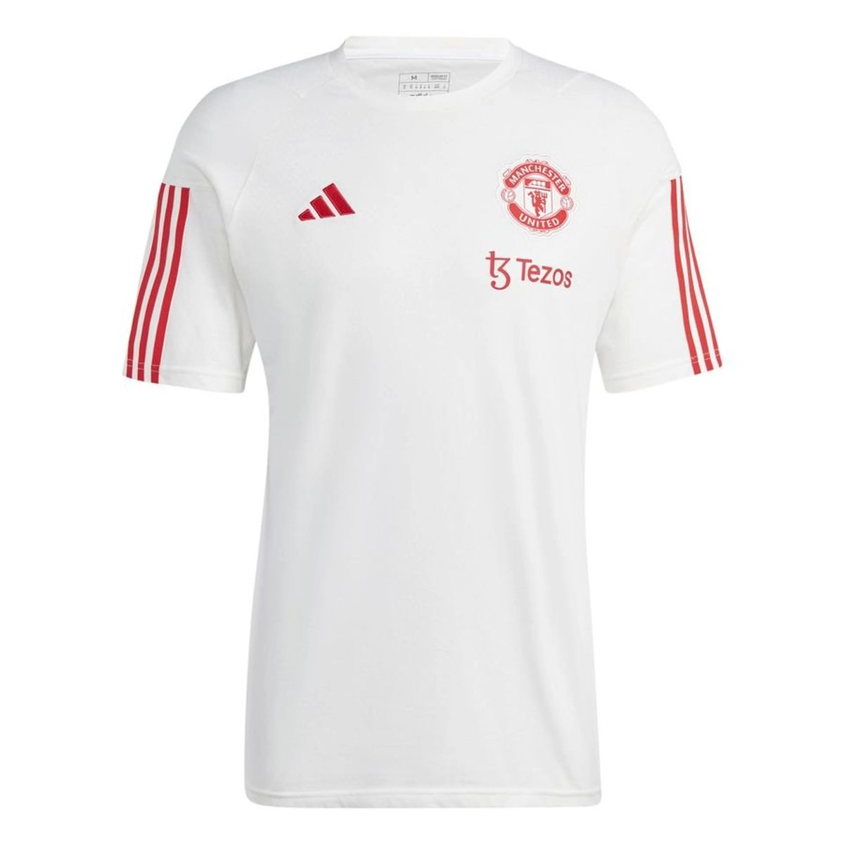 Manchester United Club Kit – Sleek White T-Shirt and Shorts Set (Adult XL)