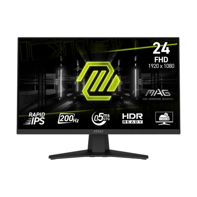 مۆنیتەری یاری MAG 244F 24 ئینچ FHD 200Hz تەخت