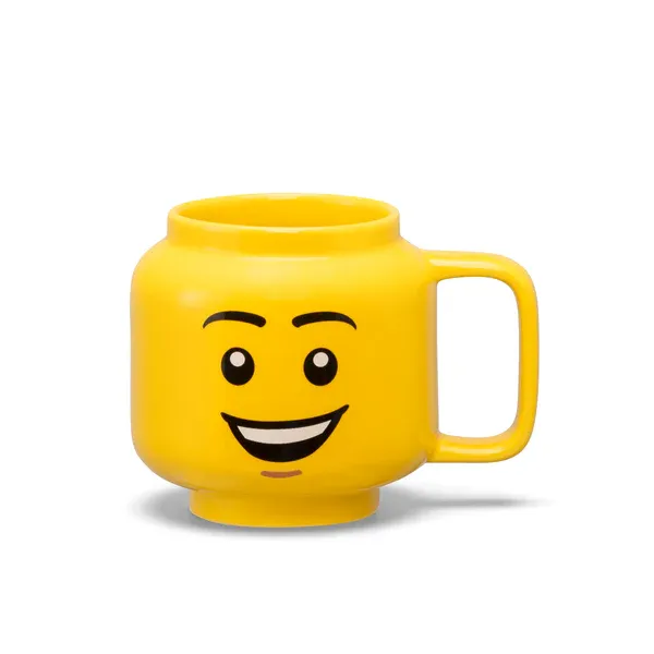 40460806 LEGO Small Ceramic Mug (Happy Boy Face)