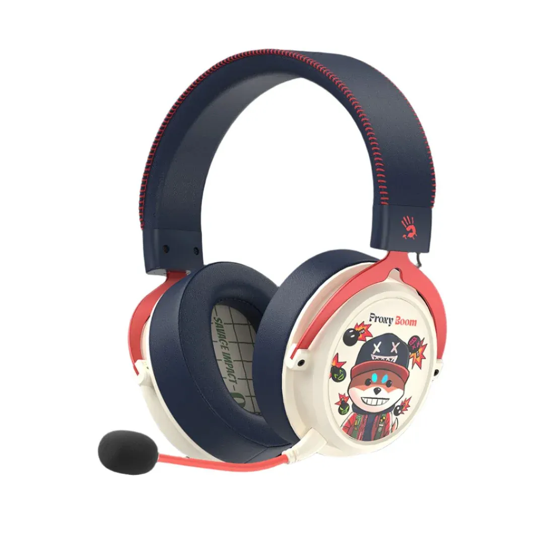 هێدسێتی یاری بێ وایەری پرۆکسی Bloody MR595 – Boom Edition