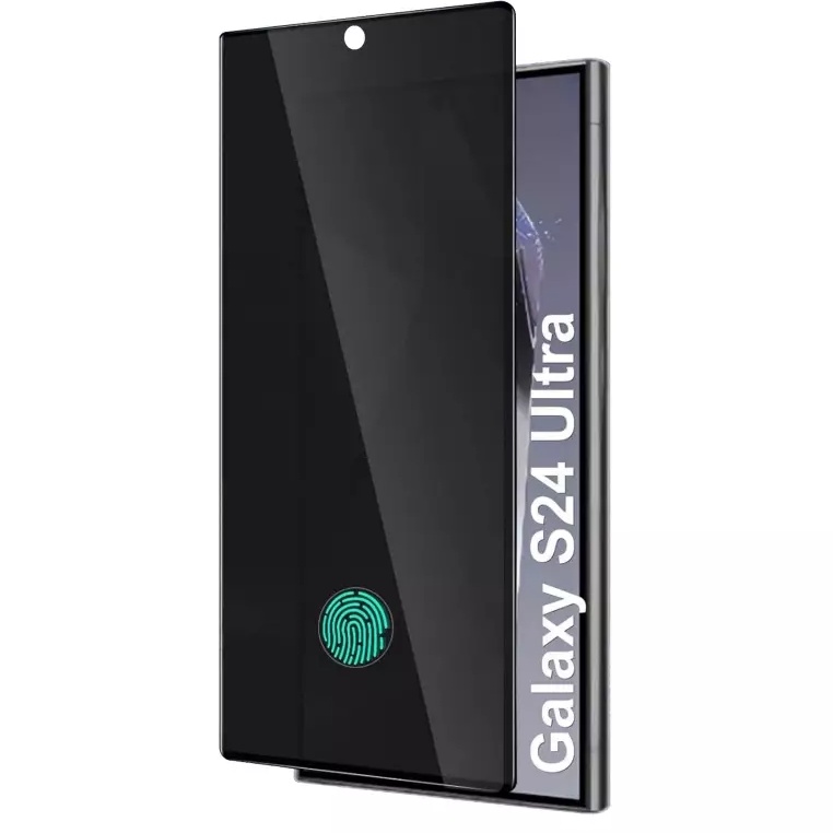 Glass Screen S24 Ultra Black 8565-LCD