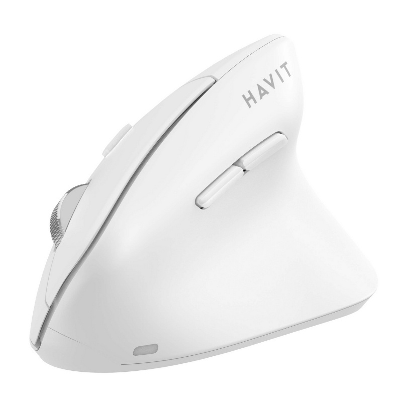 Havit MS45WB Dual-Mode Wireless Mouse (2.4GHz + Bluetooth) - White
