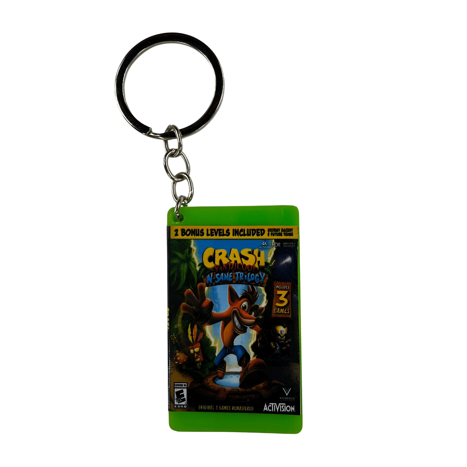 ميدالية مفاتيح قرص ميني Crash Bandicoot N. Sane Trilogy – إصدار Xbox