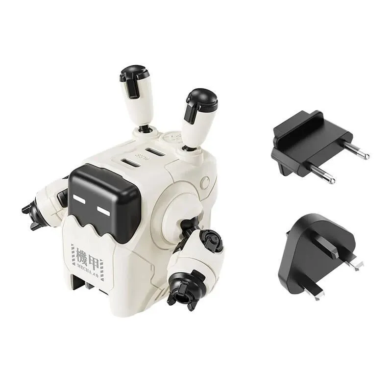 بارگاویکەرەوەی خێرا GRAVASTAR Delta 35W GaN – سپی (EU Plug)
