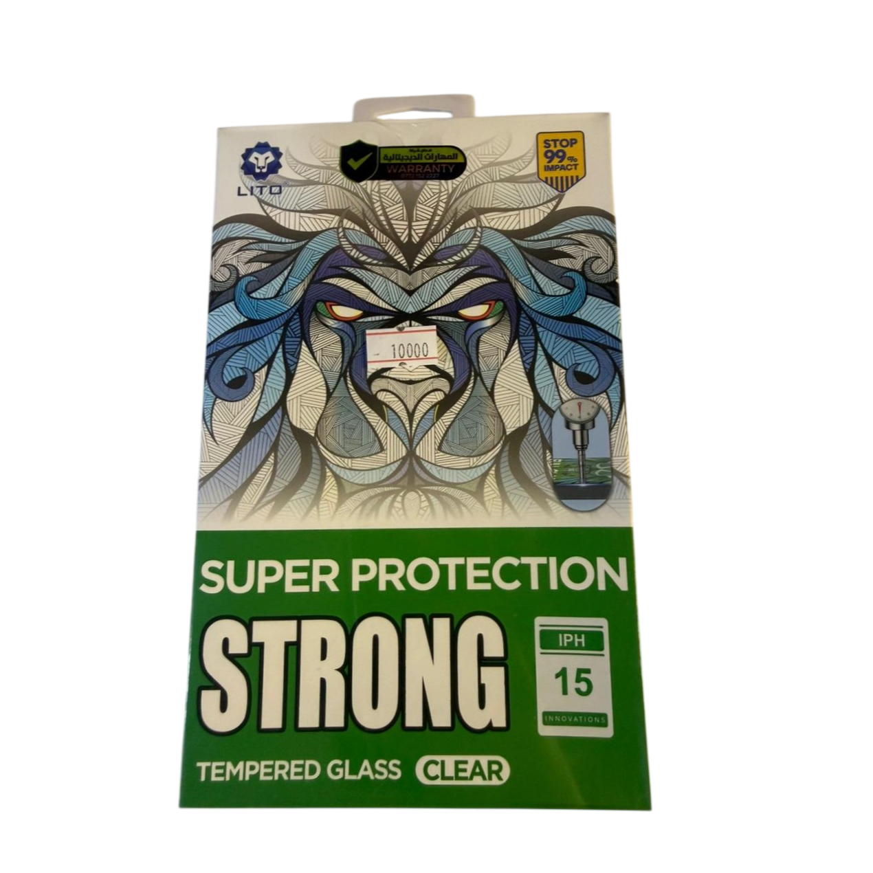 LITO Clear Strong Glass Super Screen Protector (iPhone 15)